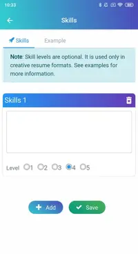 Intelligent CV android App screenshot 4